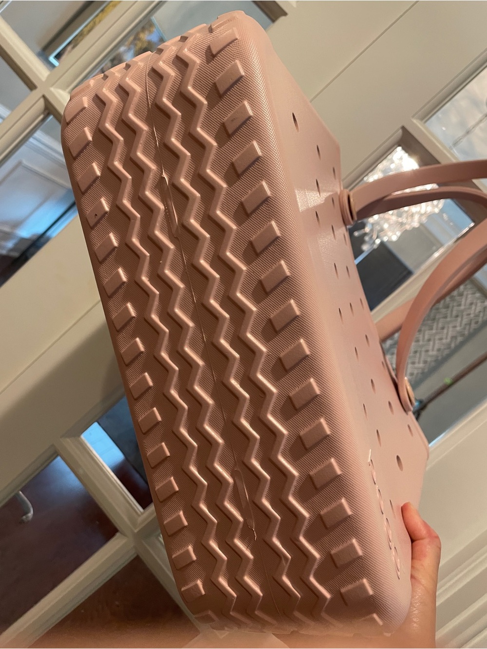 BOGG BAG Pink Perforated Tote - Picture 6 of 6